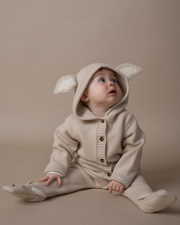 DONSJE Kids Cardigans & Sweaters  white 24-30M
