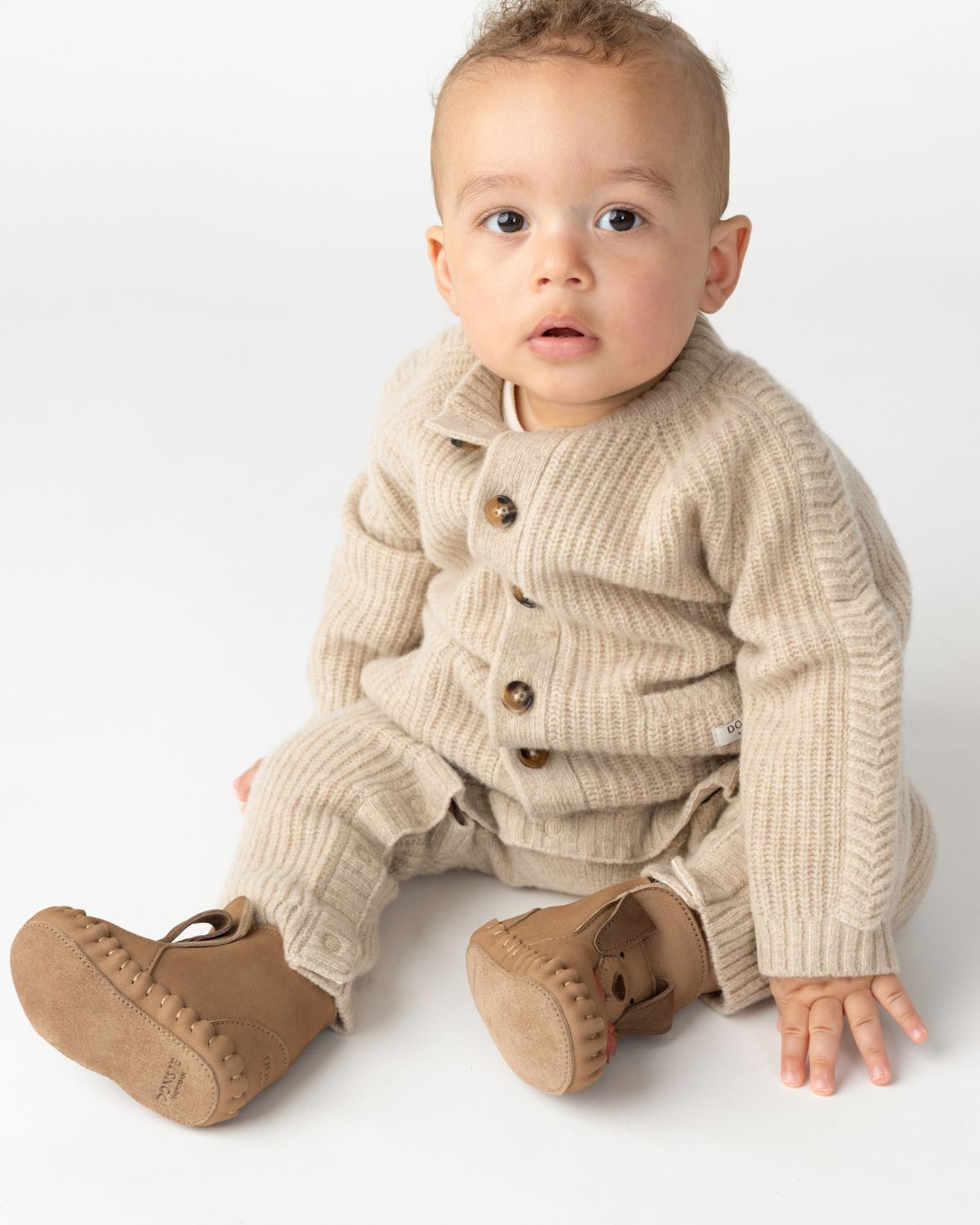 DONSJE Kids Playsuits/Jumpsuits  white 18-24M