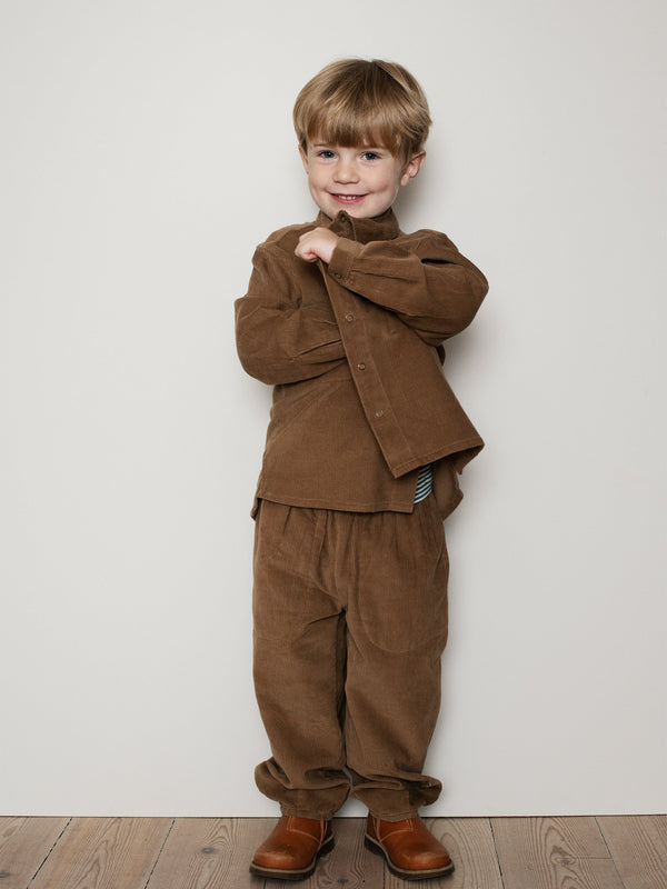 SERENDIPITY ORGANICS Kids Tops  brown 10-11Y