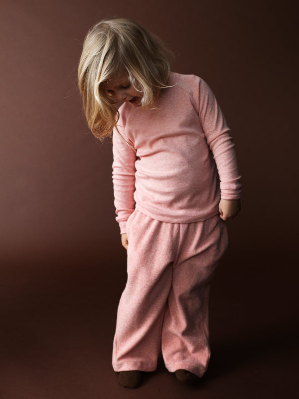 SERENDIPITY ORGANICS Terry Pants - Coral