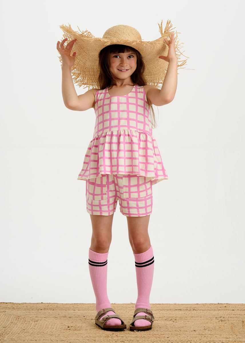 BONNIEMOB Kids Bottoms  pink 8-9Y